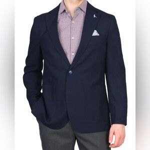 Tailorbyrd Collection Mens‎ Blue Blazer Sportscoat